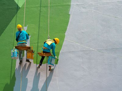 Commercial Painting detail